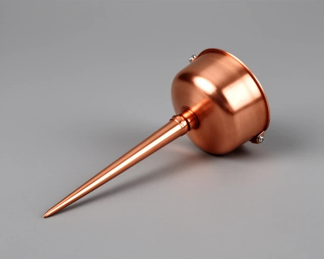 Copper spike spotlight